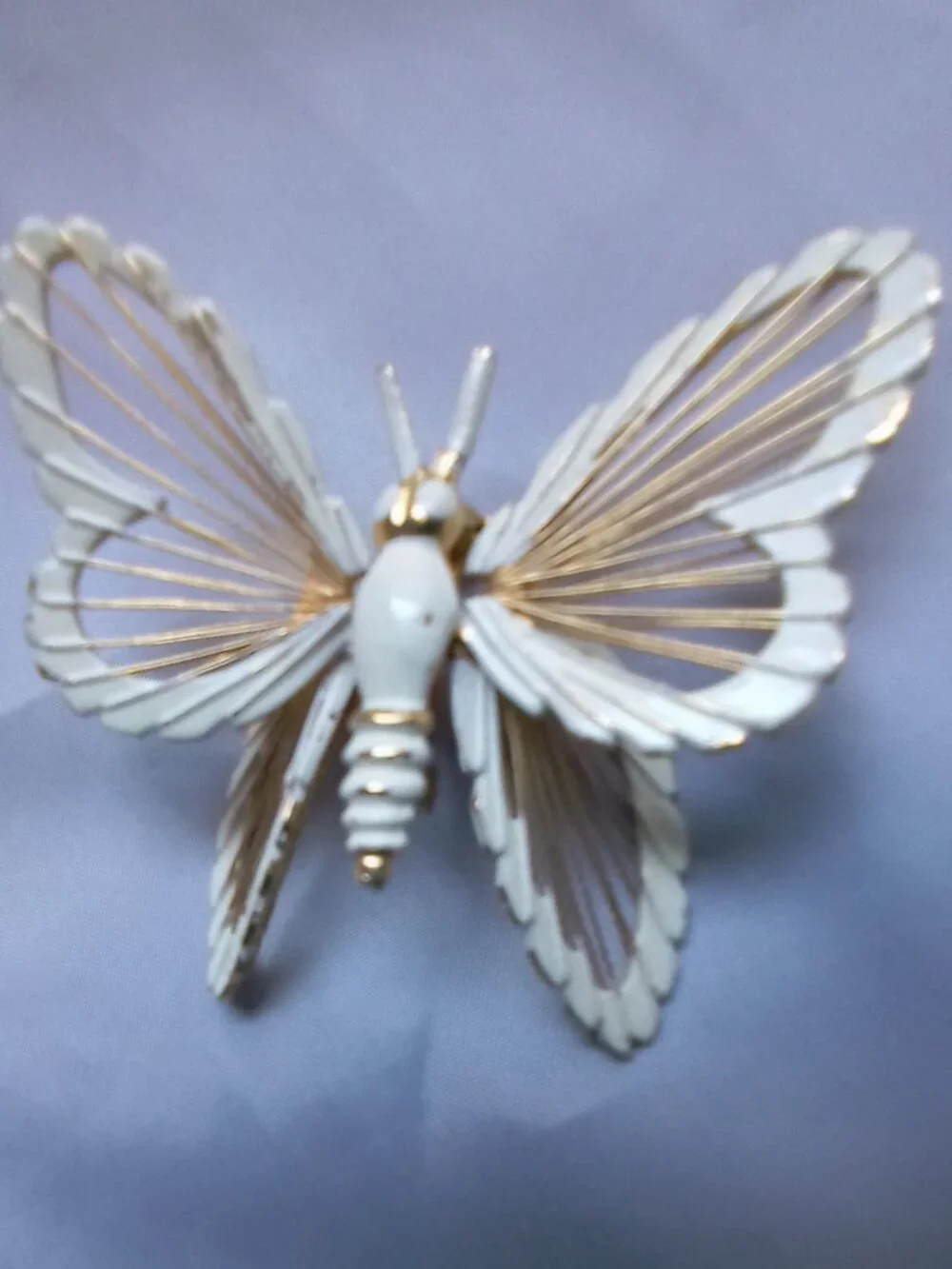 Monet Butterfly Brooch